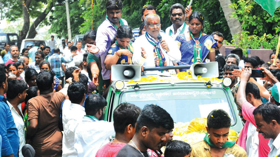 Candidates on hectic campaigning as polling day draws closer: GTD’s Road Show at Naganahalli