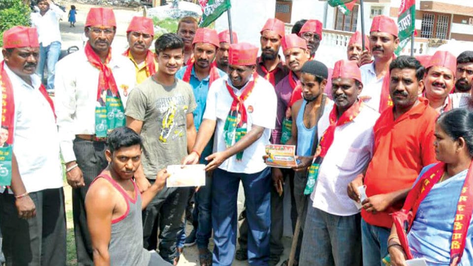 Campaigning picks up pace in N.R. Constituency: Samajwadi Party (SP)