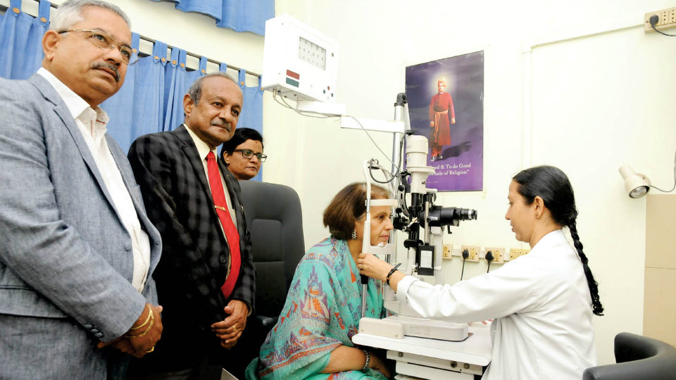 Mega free eye screening camp held at MRC Eye Hospital