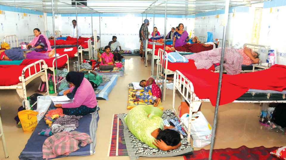 Cheluvamba Hospital faces ‘Bed Trouble’ even as it sees rise in maternity cases