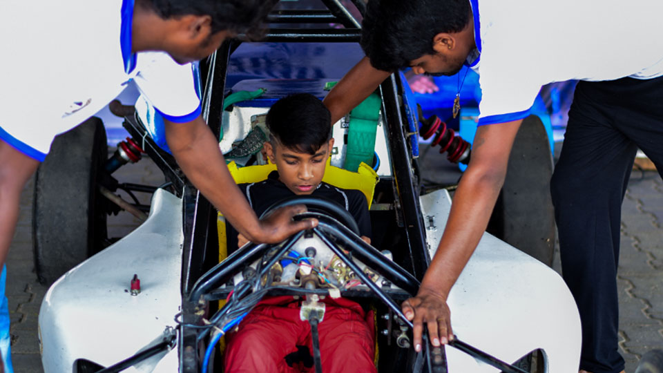 14-year-old Bengaluru lad youngest racer in Formula LGB 1300