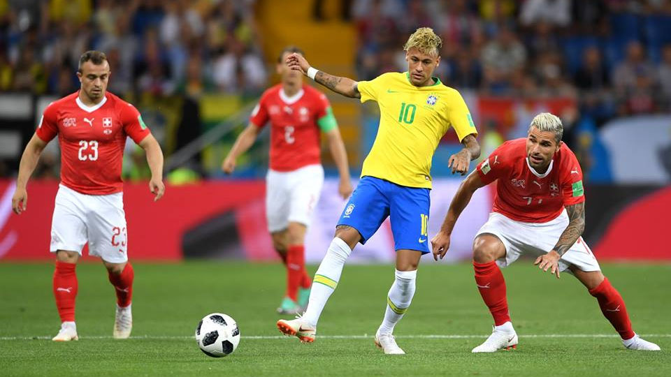 FIFA World Cup 2018: Switzerland clinch draw against lacklustre Brazil