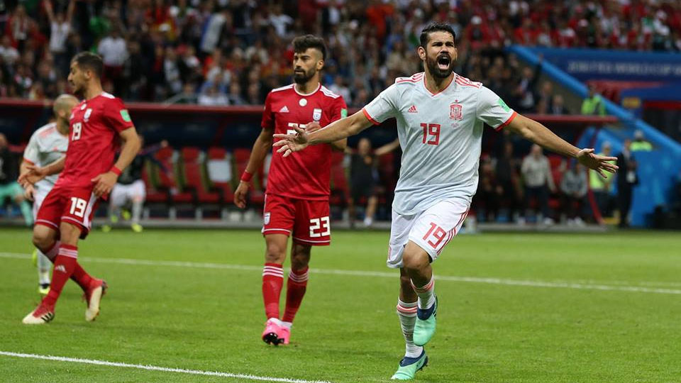 FIFA World Cup 2018: Costa grabs lucky goal as Spain beat Iran 1-0