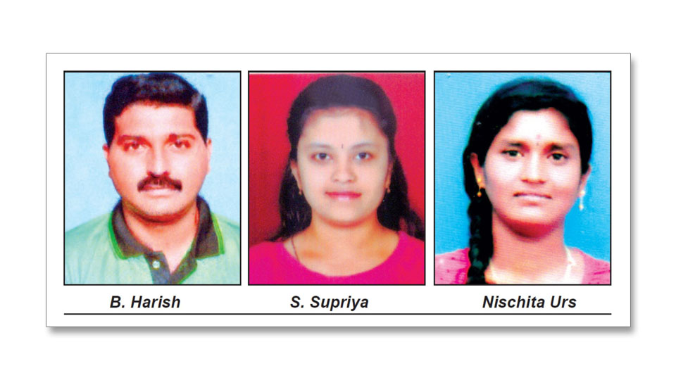 Three persons go missing from city