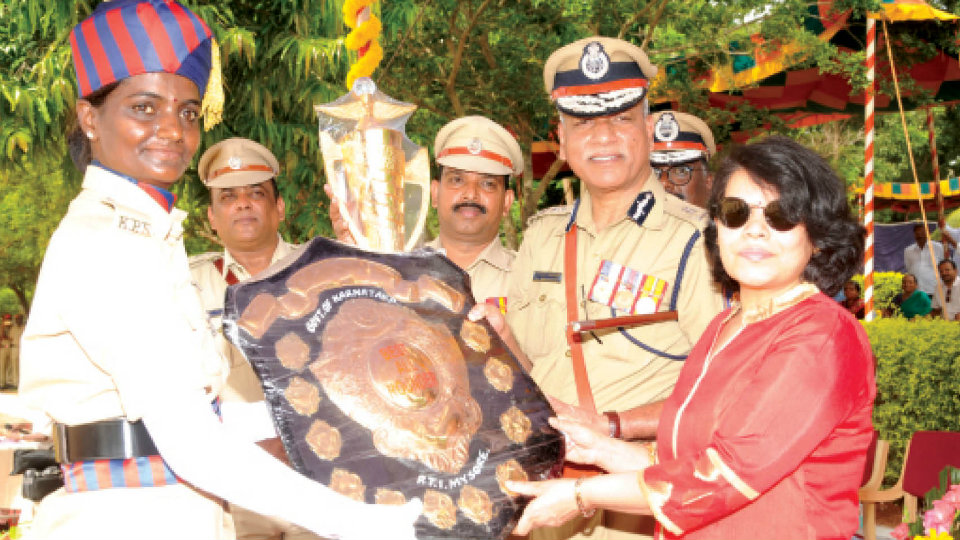 Passing out parade of Women Jail Warders held
