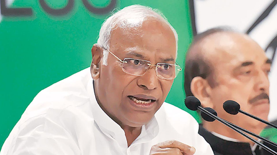 Mallikarjuna Kharge appointed as Maharashtra Congress in-charge