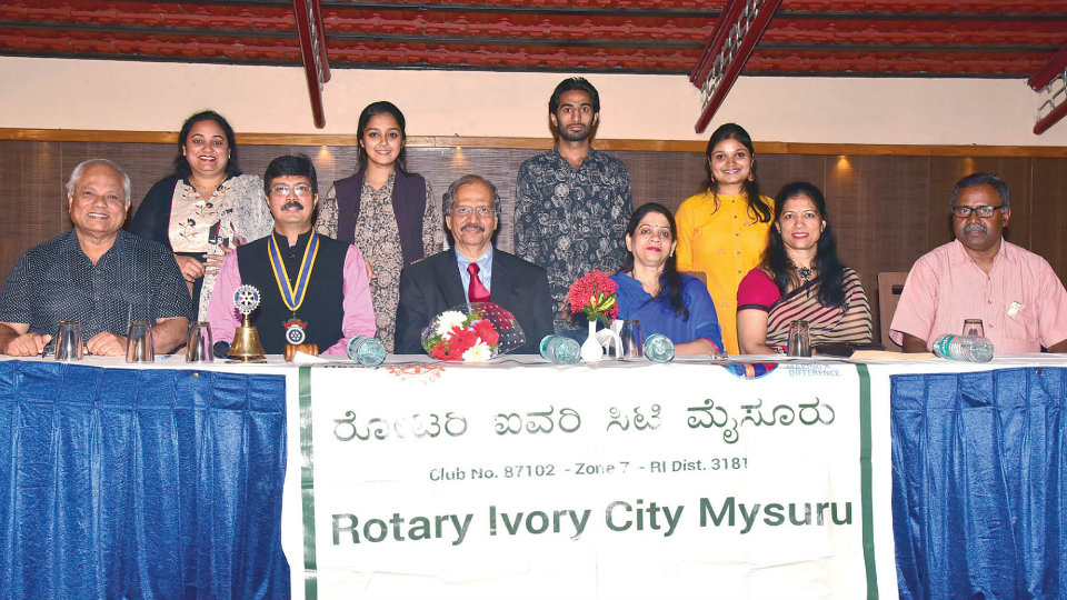 Rotary Ivory City Mysuru fetes budding singers