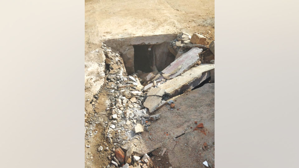 Plea to repair storm water drain at Vidyaranyapuram