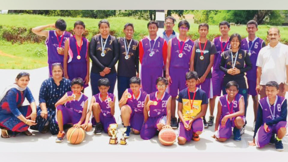 Basketball Tourney: Vijayanagar boys, Aryans girls emerge winners