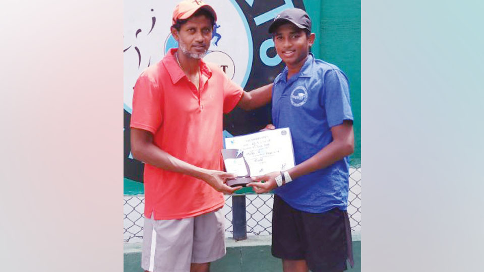 AITA Championship Series U-18: Tennis Manish finishes runner-up