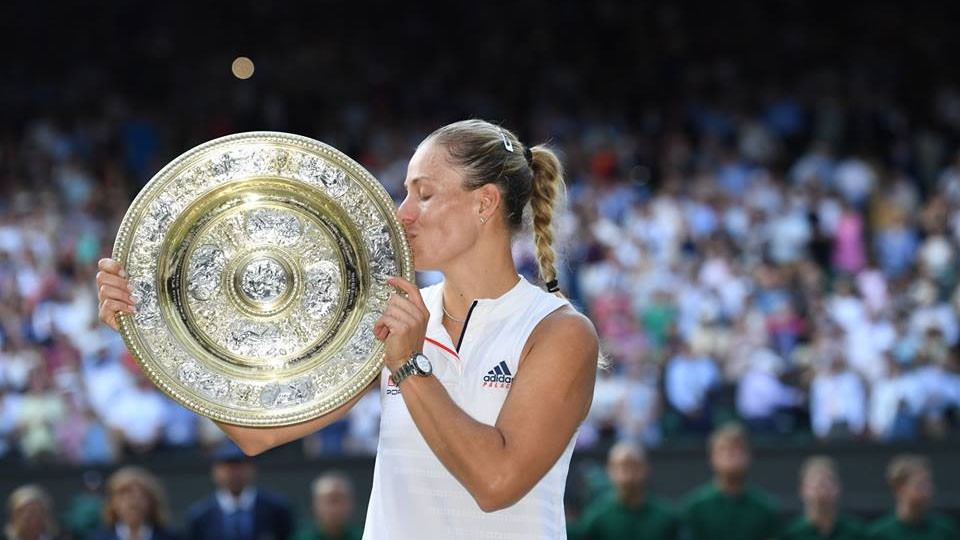 Kerber wins third Grand Slam title, Serena falters on final hurdle