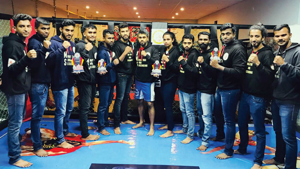 City MMA fighters excel at Bangalore Open