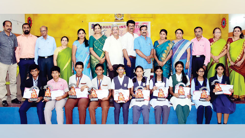 Winners of Inter-School Debate Contest