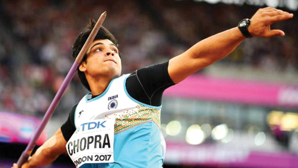 Neeraj Chopra sets new National Record