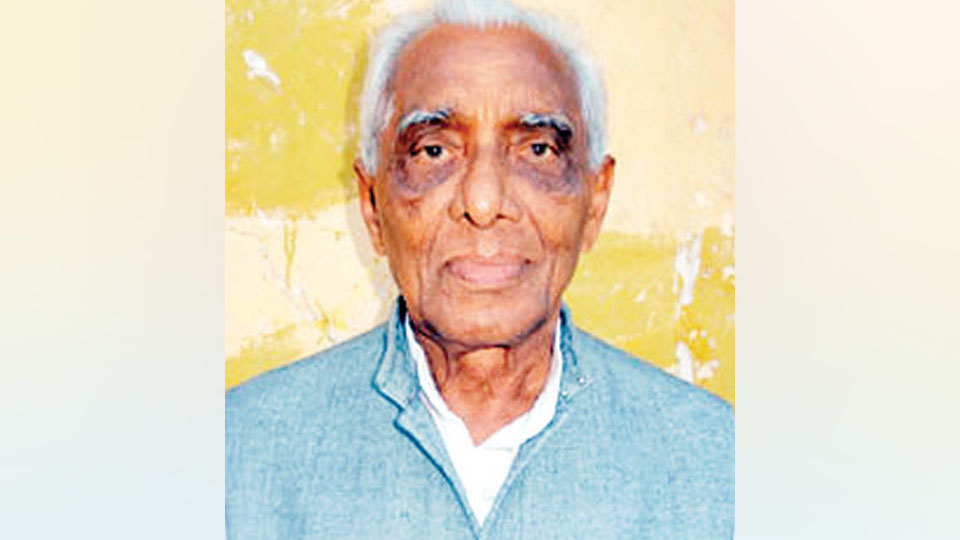 Mahabaleshwar Bhat, senior littérateur, passes away