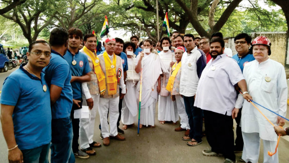 Jain Seers in city for Chaturmas