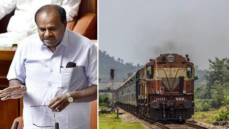State has not permitted any survey in Kodagu for Railway line: CM Kumaraswamy