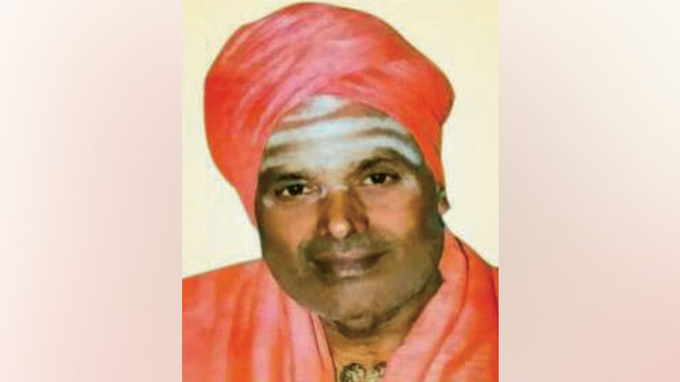 Sri Sadashiva Swamiji of Sri Ramayogeshwara Mutt passes away