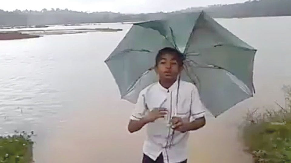 Video of Class 8 boy narrating Kodagu’s rain woes goes viral