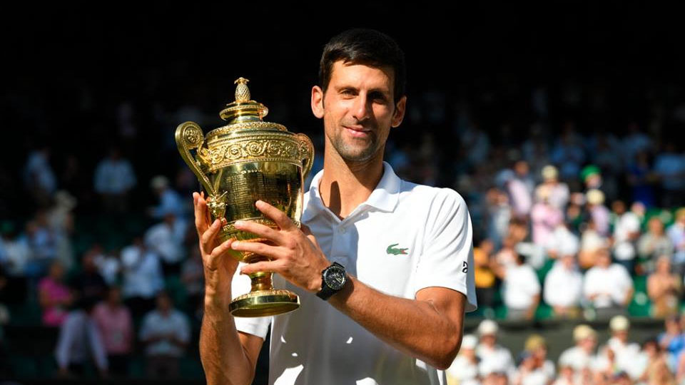 Djokovic eases past Anderson to win 13th Grand Slam title