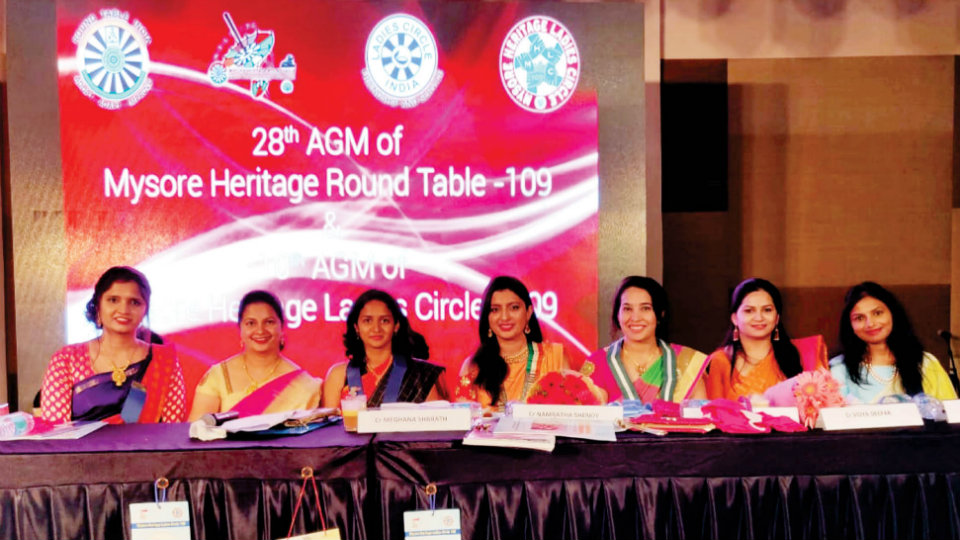 AGM of Mysore Heritage Ladies Circle