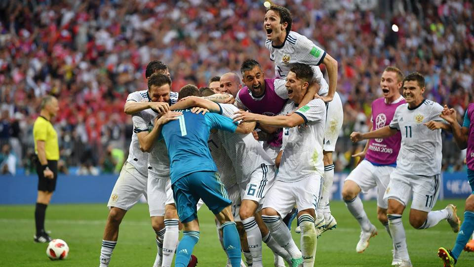 Goalkeepers star as Russia, Croatia  beat opponents on Penalties