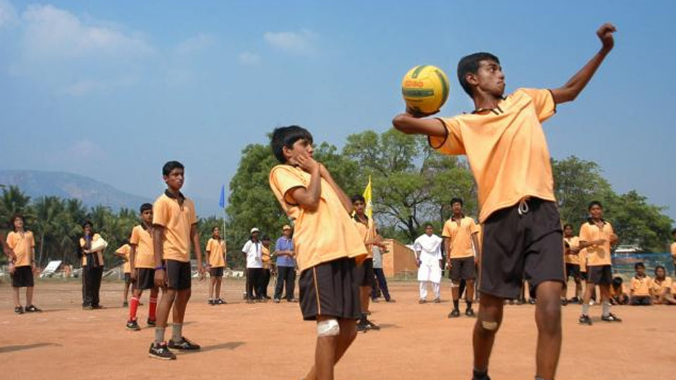 District-level Throwball Tourney on July 29