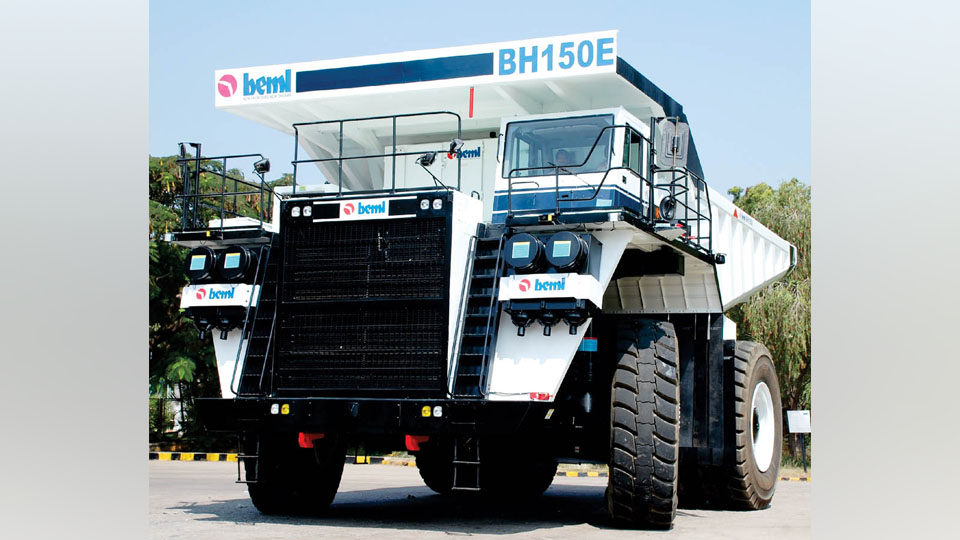 BEML launches nation’s first 150T Electric Dump Truck