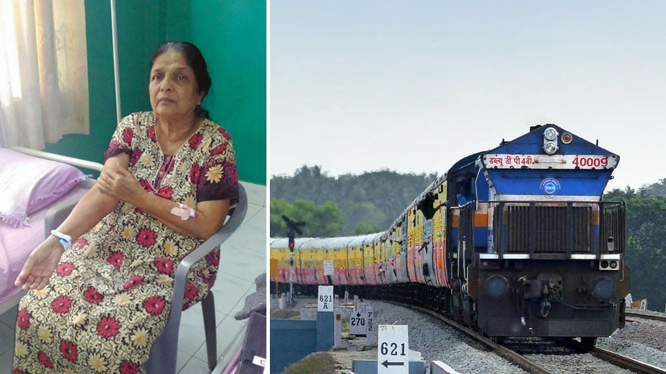 Elderly city lady sedated, robbed in train