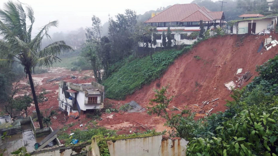 3 killed in landslide near Madikeri