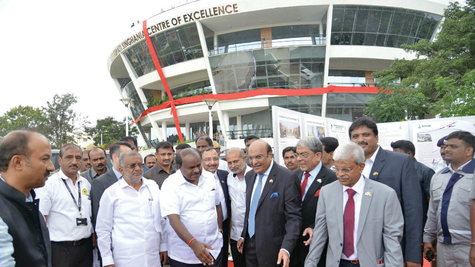 CM opens Centre of Excellence at JK Tyre