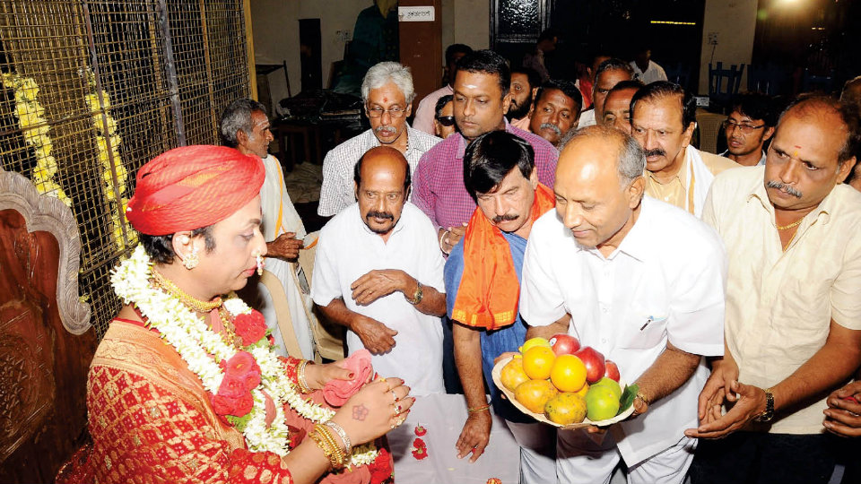 Chaturmasya Vratha: Sri Vidyahamsa Bharathi Swamiji arrives in city