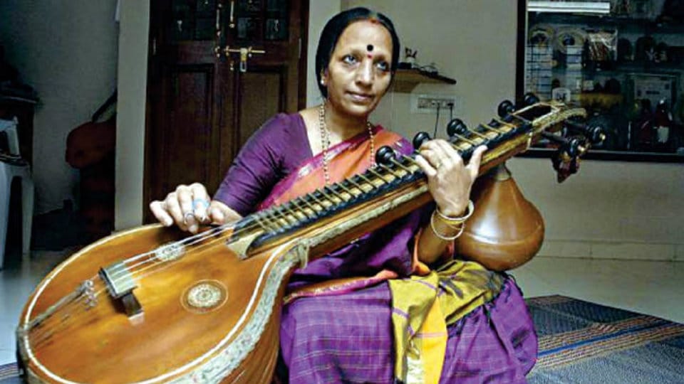 Veena recital at Sangeetha  Kalanidhi Vasudevacharya’s house tomorrow