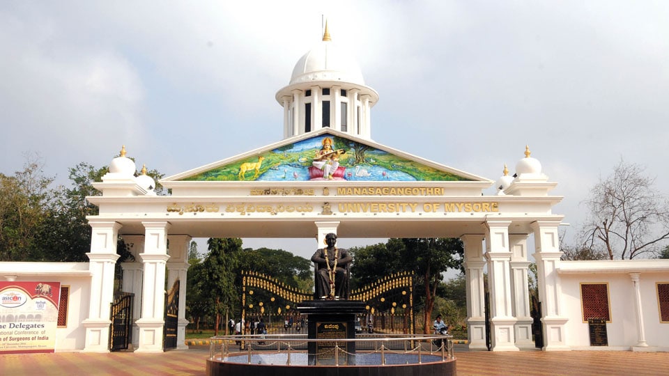 Reflections…: On Mysore University