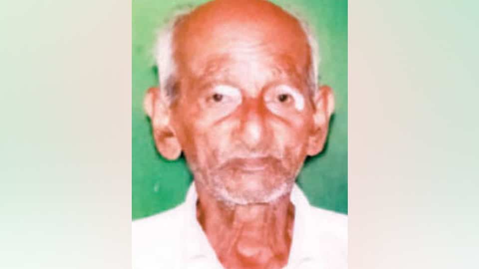 Elderly man goes missing