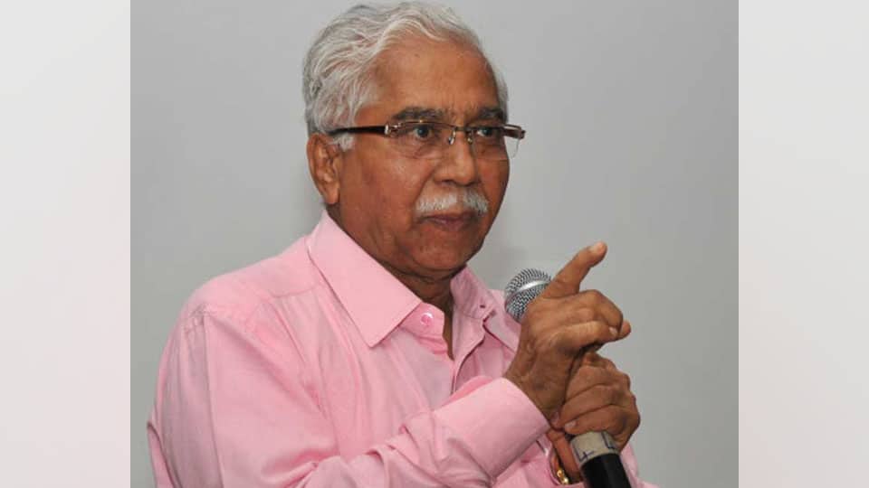 Dr. Kambara to chair 84th Kannada Sahitya Sammelana