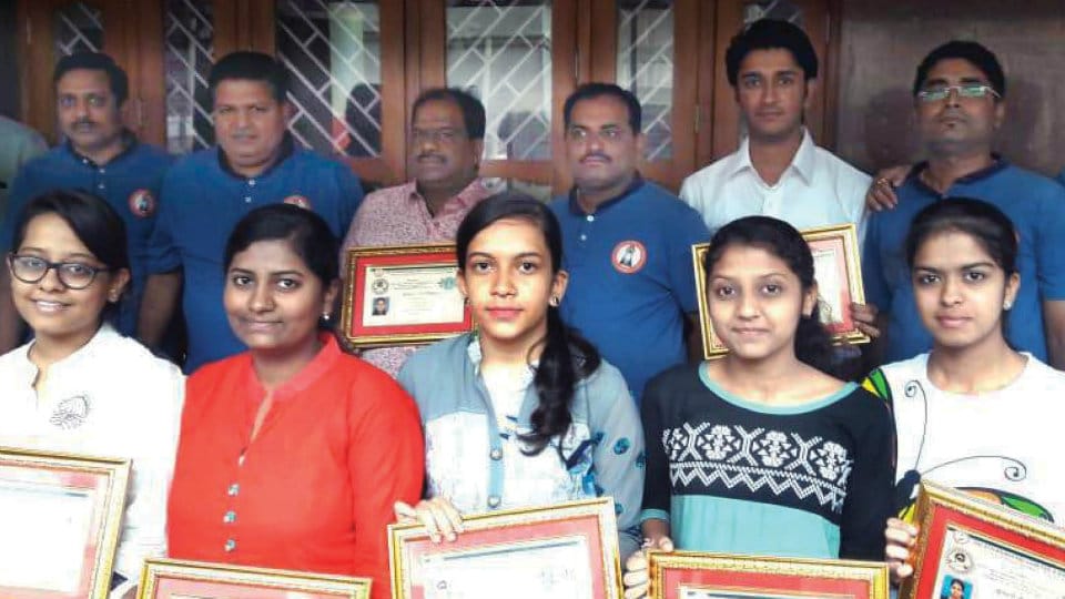 Meritorious students honoured