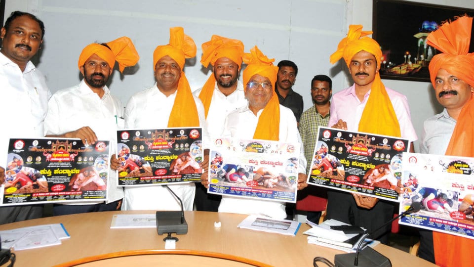 Dasara Wrestling Contest Posters released