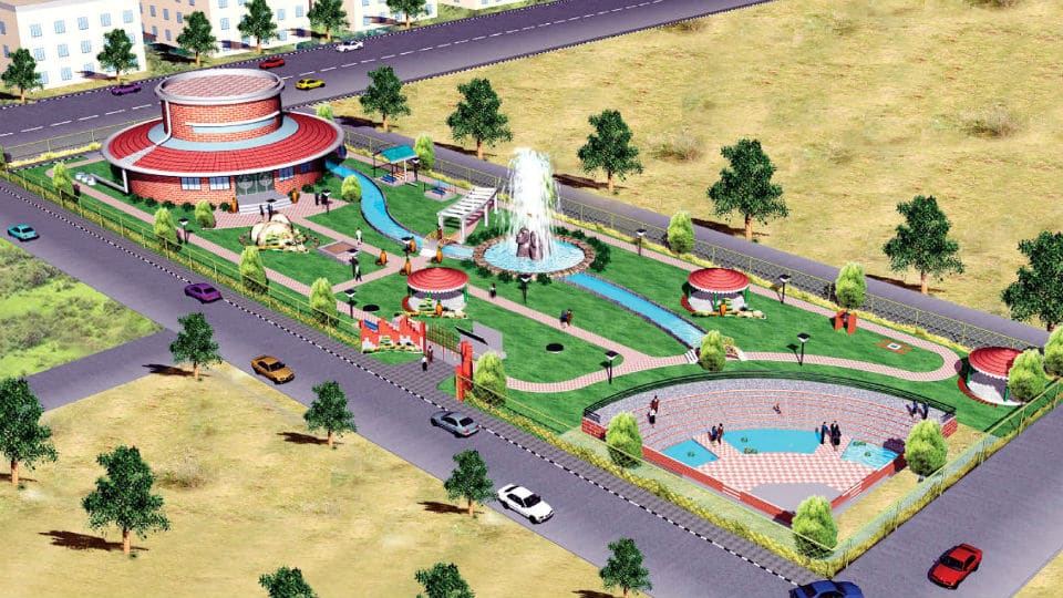 Rain Water Harvesting Theme Park in city soon