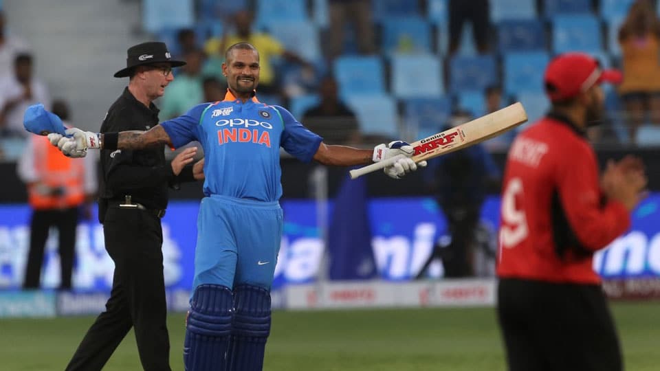 ASIA CUP-2018: Shikhar Dhawan joins illustrious list with this unique record