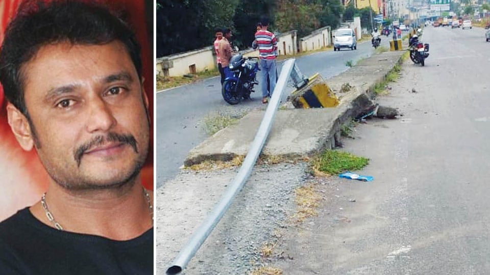 Actors injured in weehour car crash Star of Mysore