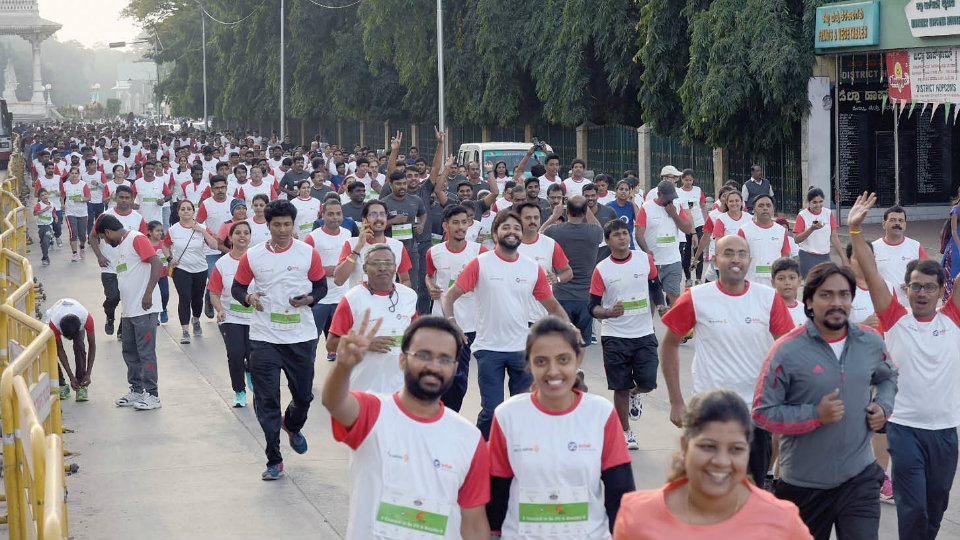 Thousands participate in Celebration Mysore Run