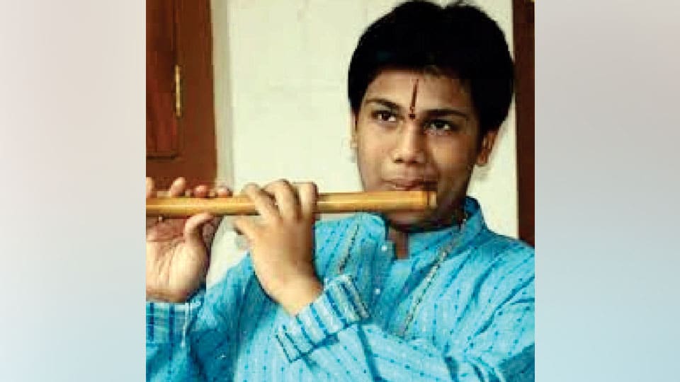 Flute recital at Raaga’s Krishna Jayanti celebrations tomorrow