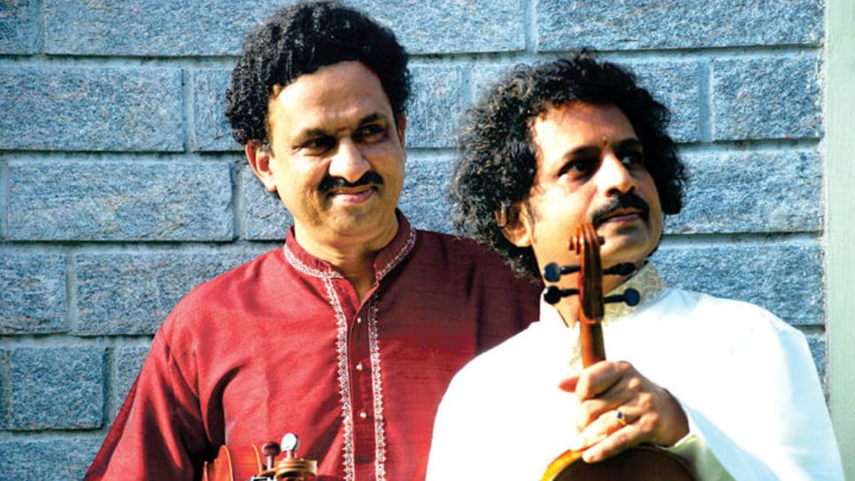 North American audience in for a musical treat by Mysore Violin Brothers