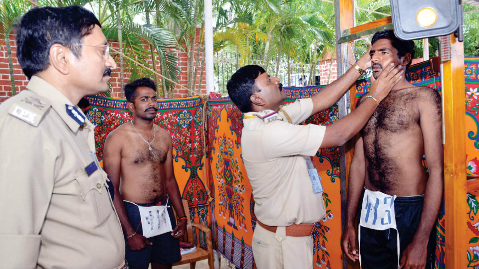 Physical Test for Police Constable recruitment