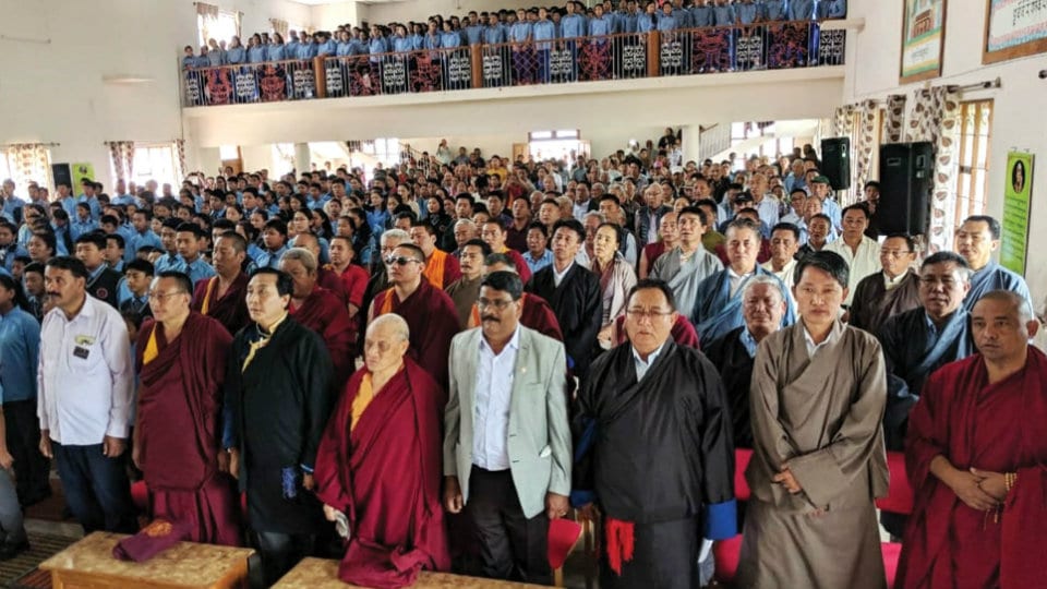 58th Tibetan Democracy Day celebrated at Bylakuppe