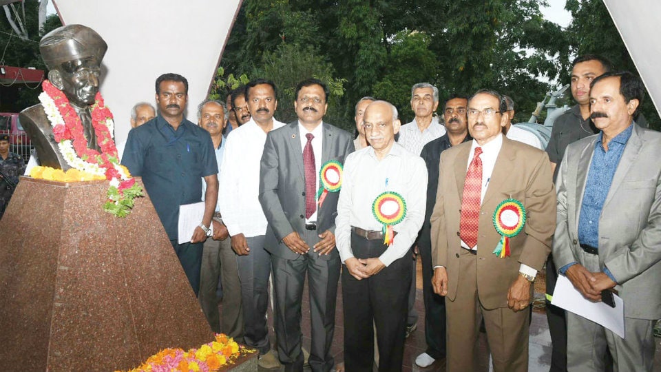 Sir MV’s contribution to the society is immense: Ex-ISRO Chief