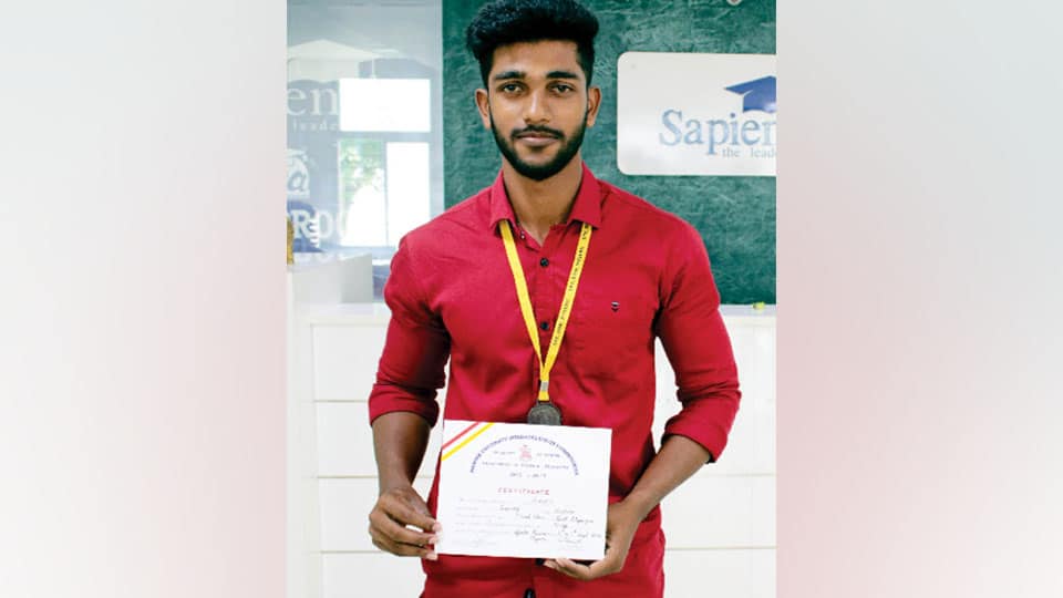 Wins prize in ‘Best Physique’ contest