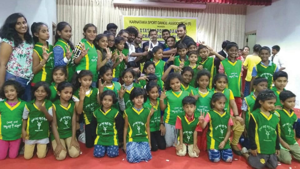 Periyapatna Dance School students shine in State-level competition