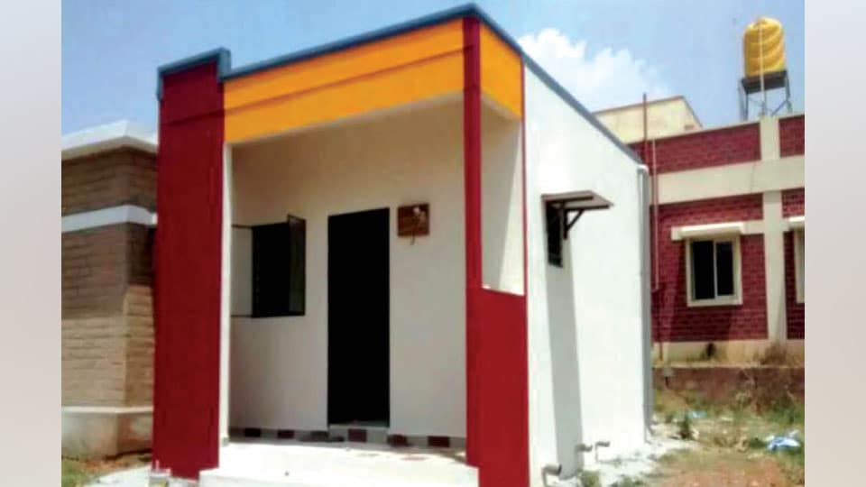Composite material technology to construct houses in Kodagu